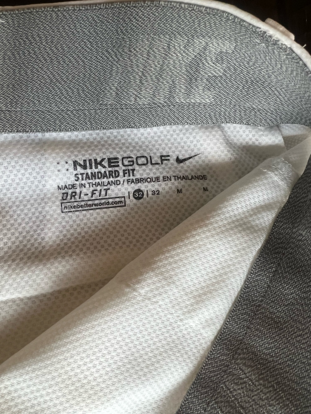 Nike Golf Dri-FIT White Performance Golf Shorts Men’s Size 34 - Picture 4 of 8